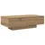 Produktbild 7 för Soffbord artisan ek 100x49,5x31 cm konstruerat trä