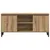 Produktbild 4 för Tv-bänk artisan ek 102x35x50 cm konstruerat trä