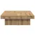 Produktbild 4 för Soffbord artisan ek 90x90x28 cm konstruerat trä