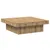 Produktbild 6 för Soffbord artisan ek 90x90x28 cm konstruerat trä