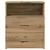 Produktbild 5 för Sängbord artisan ek 50x32x60cm konstruerat trä
