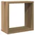 Produktbild 4 för Vägghylla kubformad 6 st artisan ek 30x15x30 cm konstruerat trä
