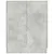 Produktbild 5 för Tvättmaskinsskåp betonggrå 70,5x71,5x91,5 cm