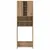 Produktbild 6 för Tvättmaskinsskåp artisan ek 64x25,5x190 cm