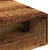 Produktbild 7 för Soffbord åldrat trä 105x55x32 cm konstruerat trä