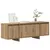 Produktbild 3 för TV-bänk artisan ek 120x30x40,5 cm konstruerat trä