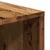 Produktbild 8 för Tv-bänk åldrat trä 130x35x50 cm konstruerat trä