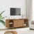 Produktbild 3 för Tv-bänk artisan ek 130x35x50 cm konstruerat trä