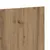 Produktbild 5 för Sänggavel artisan ek 200x1,5x80 cm konstruerat trä