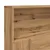 Produktbild 7 för Sänggavel m förvaring artisian ek 200x19x103,5 cm konstr. trä