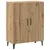 Produktbild 2 för Skänk artisan ek 70x34x90 cm konstruerat trä