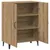 Produktbild 4 för Skänk artisan ek 70x34x90 cm konstruerat trä