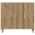 Produktbild 5 för Skänk artisan ek 90x34x80 cm konstruerat trä