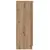 Produktbild 5 för Skoskåp artisan ek 29,5x35x100,5 cm konstruerat trä