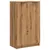 Produktbild 2 för Skoskåp artisian ek 59x35x100,5 cm konstruerat trä