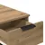 Produktbild 8 för Sängbord artisan ek 33x50x75 cm konstruerat trä