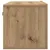 Produktbild 6 för Väggmonterad tv-bänk 2 st ek 100x30x30 cm