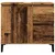 Produktbild 4 för Tvättställsskåp åldrat trä 65x33x60 cm konstruerat trä