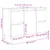Produktbild 10 för Tvättställsskåp betonggrå 80x33x60 cm konstruerat trä