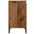 Produktbild 6 för Tvättställsskåp åldrat trä 80x33x60 cm konstruerat trä
