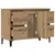 Produktbild 5 för Tvättställsskåp artisan ek 80x33x60 cm konstruerat trä