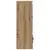 Produktbild 6 för Högskåp ek 36x35,5x103,5 cm konstruerat trä