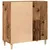 Produktbild 6 för Stereobänk åldrat trä 84,5x38x89 cm konstruerat trä