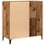 Produktbild 6 för Stereobänk åldrat trä 84,5x38x89 cm konstruerat trä