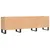 Produktbild 7 för Tv-bänk artisan ek 150x30x44,5 cm konstruerat trä