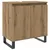 Produktbild 2 för Badrumsskåp artisan ek 58x33x60 cm konstruerat trä