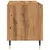 Produktbild 5 för Stereobänk artisan ek 84,5x38x48 cm konstruerat trä