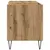 Produktbild 5 för Stereobänk artisan ek 84,5x38x48 cm konstruerat trä