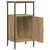 Produktbild 4 för Sängbord artisan ek 41x31x80 cm konstruerat trä