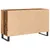Produktbild 6 för Skänk gammalt trä 100x36x60 cm konstruerat trä
