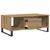 Produktbild 4 för Soffbord artisan ek 90x50x36,5 cm konstruerat trä