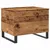 Produktbild 2 för Soffbord åldrat trä 60x44,5x45 cm konstruerat trä