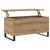 Produktbild 4 för Soffbord artisan ek 90x44,5x45 cm konstruerat trä