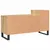 Produktbild 7 för Tv-bänk artisan ek 100x35x55 cm konstruerat trä