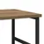 Produktbild 7 för Bokhylla artisan ek 50x33x153 cm konstruerat trä