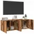Produktbild 4 för Väggmonterad tv-bänk 2 st gammalt trä 60x30x41 cm