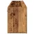 Produktbild 6 för Väggmonterad tv-bänk 2 st gammalt trä 80x30x41 cm