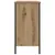Produktbild 5 för Tvättställsskåp ek 60x30x60 cm konstruerat trä