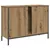 Produktbild 7 för Tvättställsskåp ek 80x30x60 cm konstruerat trä