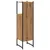 Produktbild 6 för Badrumsskåp ek 33x33x120,5 cm konstruerat trä