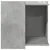 Produktbild 5 för Skåp för kattlåda betonggrå 53x53x51 cm konstruerat trä