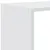Produktbild 9 för Bokhylla/Rumsavdelare 3 hyllplan vit 99x29x99cm konstruerat trä