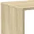 Produktbild 9 för Bokhylla/Rumsavdelare 3 hyllplan 99x29x99 cm konstruerat trä