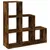 Produktbild 2 för Bokhylla/Rumsavdelare 3 hyllplan 99x29x99 cm konstruerat trä