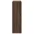 Produktbild 6 för Bokhylla/Rumsavdelare 3 hyllplan brun ek 99x29x99cm konstr. trä