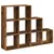 Produktbild 2 för Bokhylla/Rumsavdelare 3 hyllor 137,5x29x103,5cm konstruerat trä